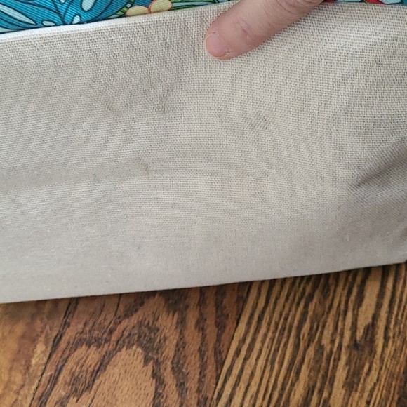 Large canvas tropical print tote bag NWT - Picture 7 of 8